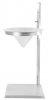 Stainless steel stand for Ø450 conical sieve (3222B) and Ø400 cylindrical sieve (3166), adjustable.